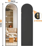 TRAHOME Arched Full Length Mirror, - Image 2