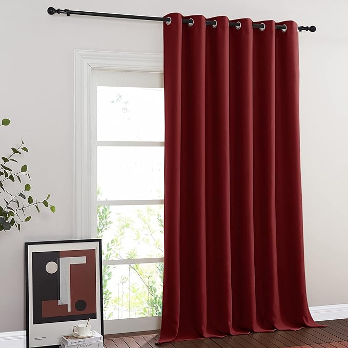 NICETOWN Glass Door Curtain for Windows, Extra Wide Thermal Insulated Curtain - Image 7