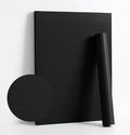 Dimoon 118''x17.7'' Black Peel and Stick Wallpaper Contact Paper Modern Self by DIYYOURMOON