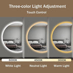 Modern Smart Anti-Fog Bathroom Mirror - Image 3