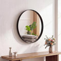 DUMOS 20-Inch Round Wall Mirror, Bathroom Wall Circle Mirror by DumosLifestyle