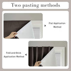 Self-Adhesive Total 100% Blackout Window Treatment - Image 5