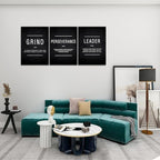 KAWAHONE Inspirational Grind Wall Art - Image 3