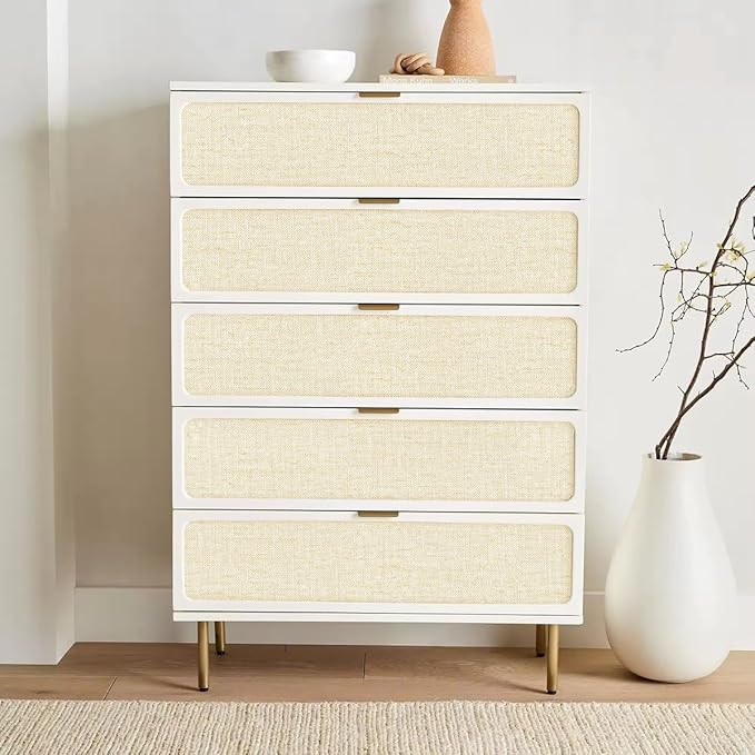 Grasscloth Peel and Stick Wallpaper Beige Contact Paper 15.7inch x 393.7inch - Image 5