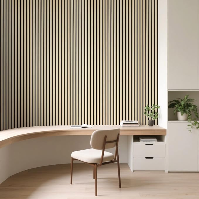 Art3d 2-Pack Acoustic Wood Slat Wall Panel - Image 4