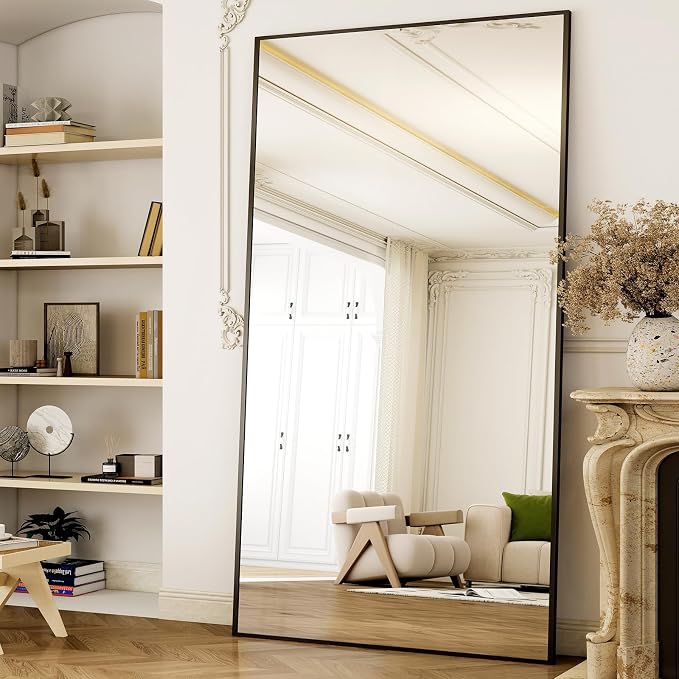 GLSLAND 77" x 38" Rectangular Full Length Mirror - Image 9