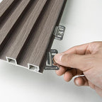Art3d 8-Pack 96 x 6in. WPC Acoustic Slat Wall Panel - Image 4