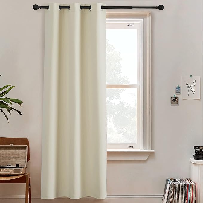RYB HOME Blackout Curtains 108 inches Long Portable Privacy Curtains Screen by RYBHOME