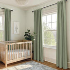 100% Blackout Shield Linen Blackout Curtains - Image 6