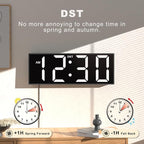 JALL 12'' Large Digital Wall Clock, Big LED Number Dispaly, Night Light - Image 5