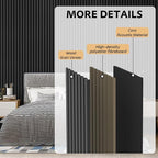 RITOLLO 4 Pack Wood Panels for Wall, 92.5"×12.6" Wood Slat Acoustic Panels for - Image 3