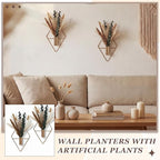 Jexine 4 Pcs Hanging Planters - Image 4