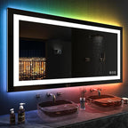 LOAAO 50"X30" LED Bathroom Mirror - Image 3