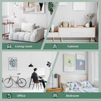Abyssaly White Wallpaper Peel and Stick White Contact Paper - Image 4