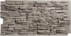 EverStone Canyon Ridge Faux Stone Panel, 45 3/4"W x 24 1/2"H x 1 1/4"D by EkenaMillwork