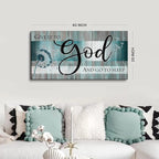 Christian Wall Decor Bible Verse Wall Art Give It to God and Go to Sleep - Image 4