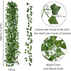 Freyalife Fake Vines for Room Decor Aesthetic Artificial Plant Ivy Leaves - Image 2