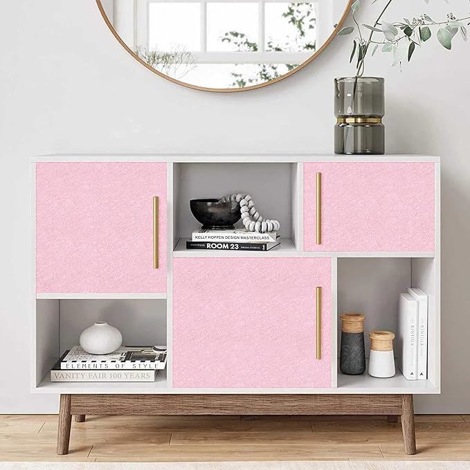 Abyssaly Pink Wallpaper Stick and Peel Removable Self Adhesive Pink Wall Paper - Image 7