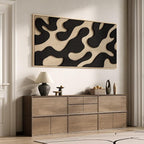 Large Framed 3D Abstract Wall Art - Image 4