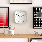 JONES CLOCKS® Marvel Wall Clock | Modern Retro Rounded Square Clock | 10 inch | - Image 3