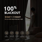 FMFUNCTEX 100% Blackout Curtains - Image 3