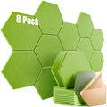 8 Pack Self-Adhesive Acoustic Panels 12" X 10" X 0.4" by Dailycooper