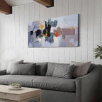 Ardemy Abstract Wall Art for Living Room Canvas Art Wall Decor, Modern Textured - Image 5