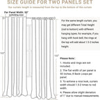 100% Blackout Shield Green Linen Blackout Curtains - Image 7