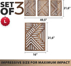 qmmp Modern Wooden Wall Sculptures - Image 4