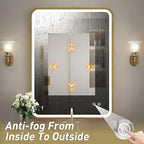 24x32 Inch LED Bathroom Mirror - Image 5