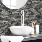 20PCS 3D Wall Panels Peel and Stick Foam, Self-Adhesive Decorative 3D Brick - Image 2