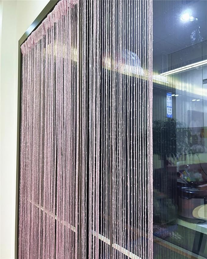 ave split Decorative Door String Curtain Wall Panel Fringe Window Room Divider - Image 4