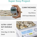Commomy 3D Faux Stone Peel and Stick Wall Tiles - Image 4
