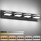 SOLFART Bathroom Vanity Lights, Adjustable Black Matt Black Vanity Light by SOLFART