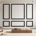 Art3d Pre-Cut Wall Molding Set of 6 pcs, Ready-to-Assemble Wainscoting Panels by Art3d