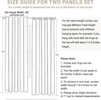 100% Blackout Shield Linen Blackout Curtains - Image 8