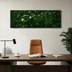 Large Framed Green Forest Wall Art - Image 4