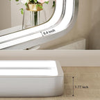 24x36 Inch LED Bathroom Mirror - Image 8
