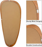 BOMINICA Full Length Irregular Wall Mirror, Decorative Floor Mirror - Image 4