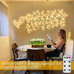 Willow Vine Lights with Remote for Wall: 7.5ft LED Enchanted Vines Lights DIY - Image 3