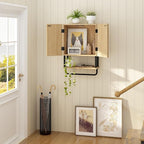 RUSTOWN Farmhouse Bathroom Wall Cabinet - Image 7