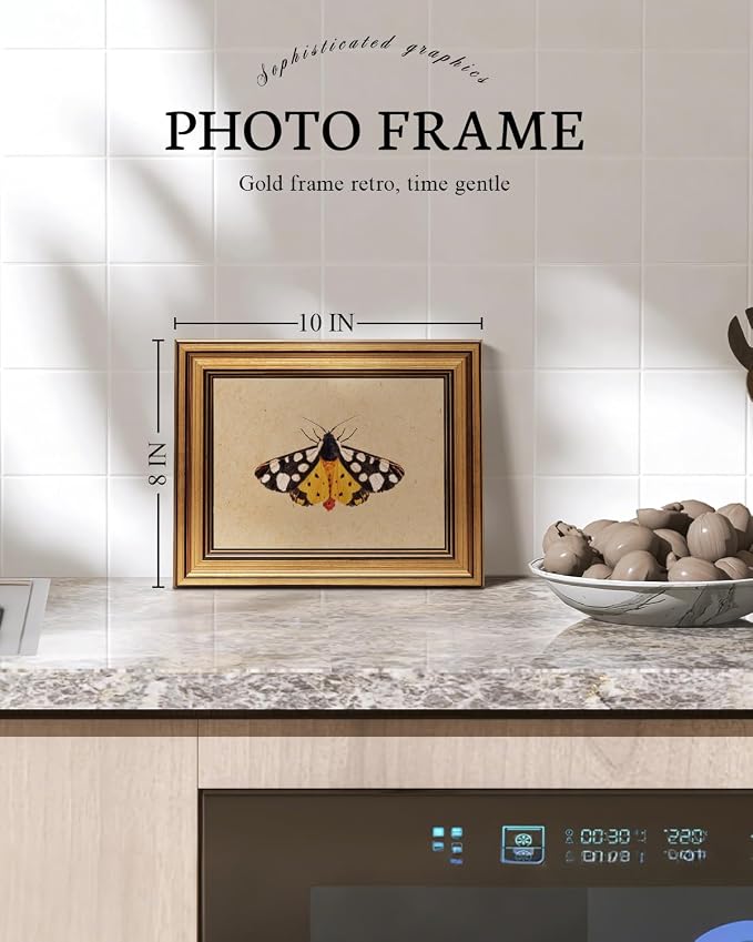 VIYYIEA Vintage Gold Framed Wall Art - Image 2