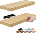 Sorbus Floating Shelves for Wall – 16 Inch Floating Shelf for Kitchen, Living by Sorbus