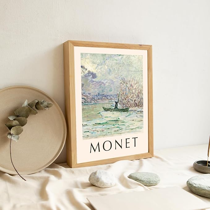 QIAOMICS Wall Art Prints Aesthetic, Flower Market Wall Art Prints - Image 6