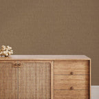 Tempaper x Jeremiah Brent Mushroom Textured Faux Grasscloth Primitivo Removable - Image 4