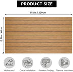 3D Wall Panels Peel and Stick – 15.74" x 118" PVC Faux Texture Wall Covering - Image 6