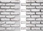 EverStone Aged Brick Faux Brick Panel, 46 7/8"W x 27"H x 1 1/4"D, Rustic White - Image 8