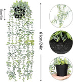 Waipfaru 2Pcs Fake Hanging Plants - Image 3