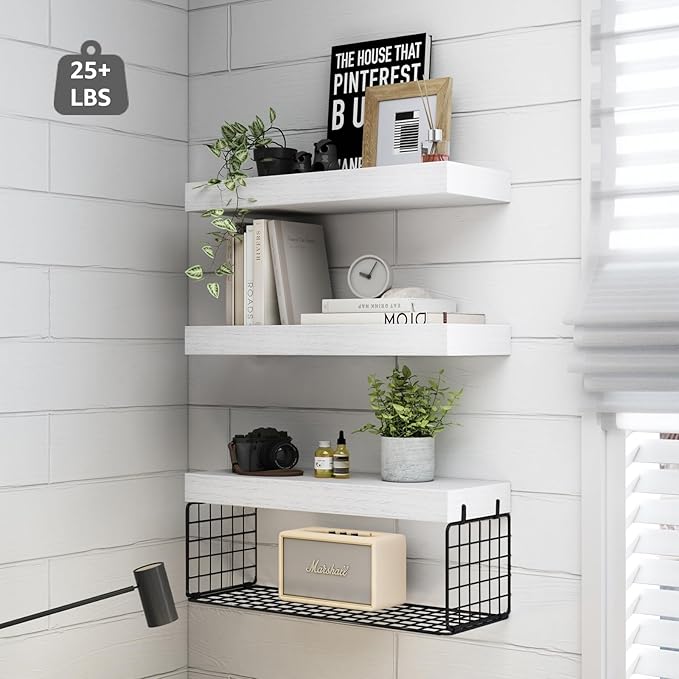 QEEIG Bathroom Shelves Over Toilet - Image 4
