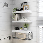 QEEIG Bathroom Shelves Over Toilet - Image 4
